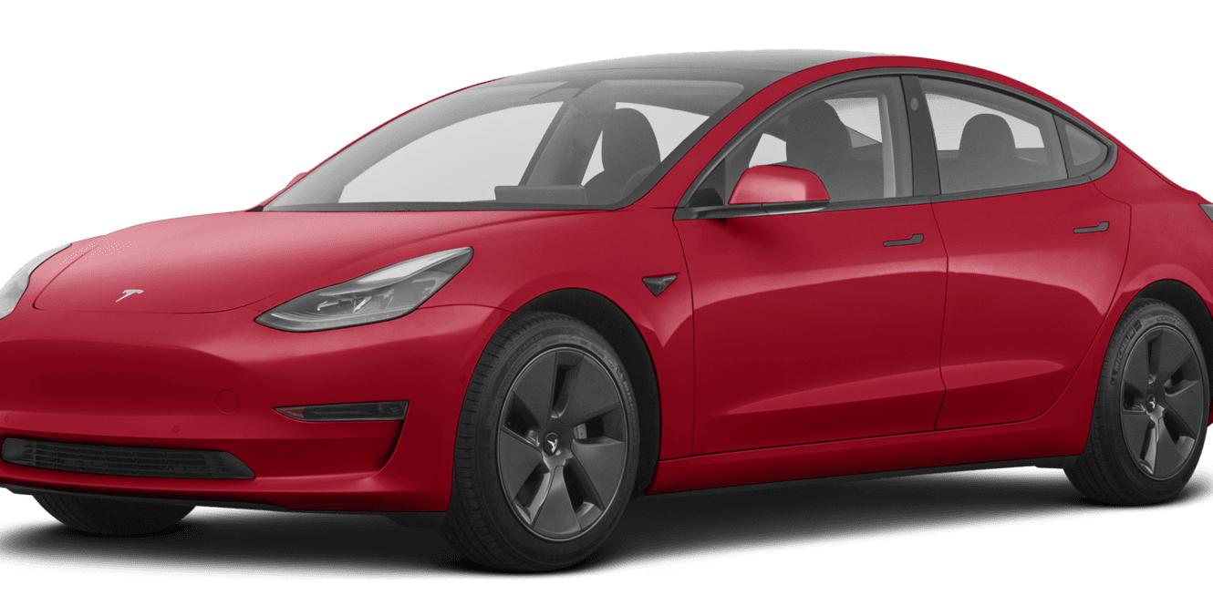 TESLA MODEL 3 2021 5YJ3E1EAXMF918271 image